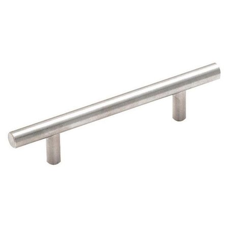 AMEROCK Amerock 25BX19011CSG9 3.75 in. Center to Center Sterling Nickel Cabinet Pull - Pack of 25 25BX19011CSG9